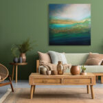 "Open Horizon" 100 x 100 cm - Image 3