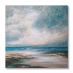 "Coastal walk to Domburg" 50x50 cm