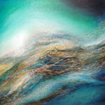 "Waves at Twilight"  80x60 cm