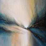 "Where the Light Breaks" 70x70 cm